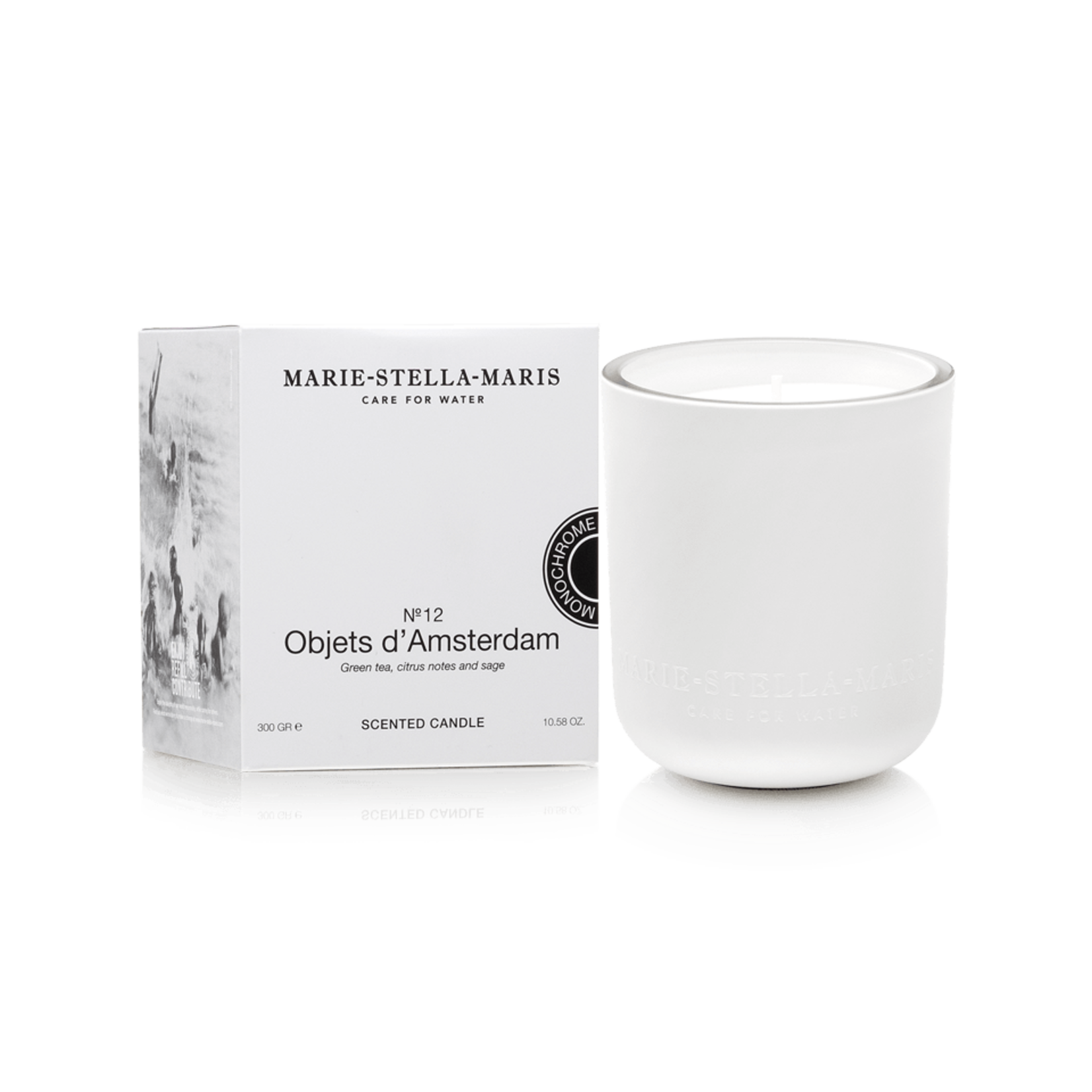 Marie-Stella-Maris Scented Candle Objets d'Amsterdam 300 gr Monochrome Edition