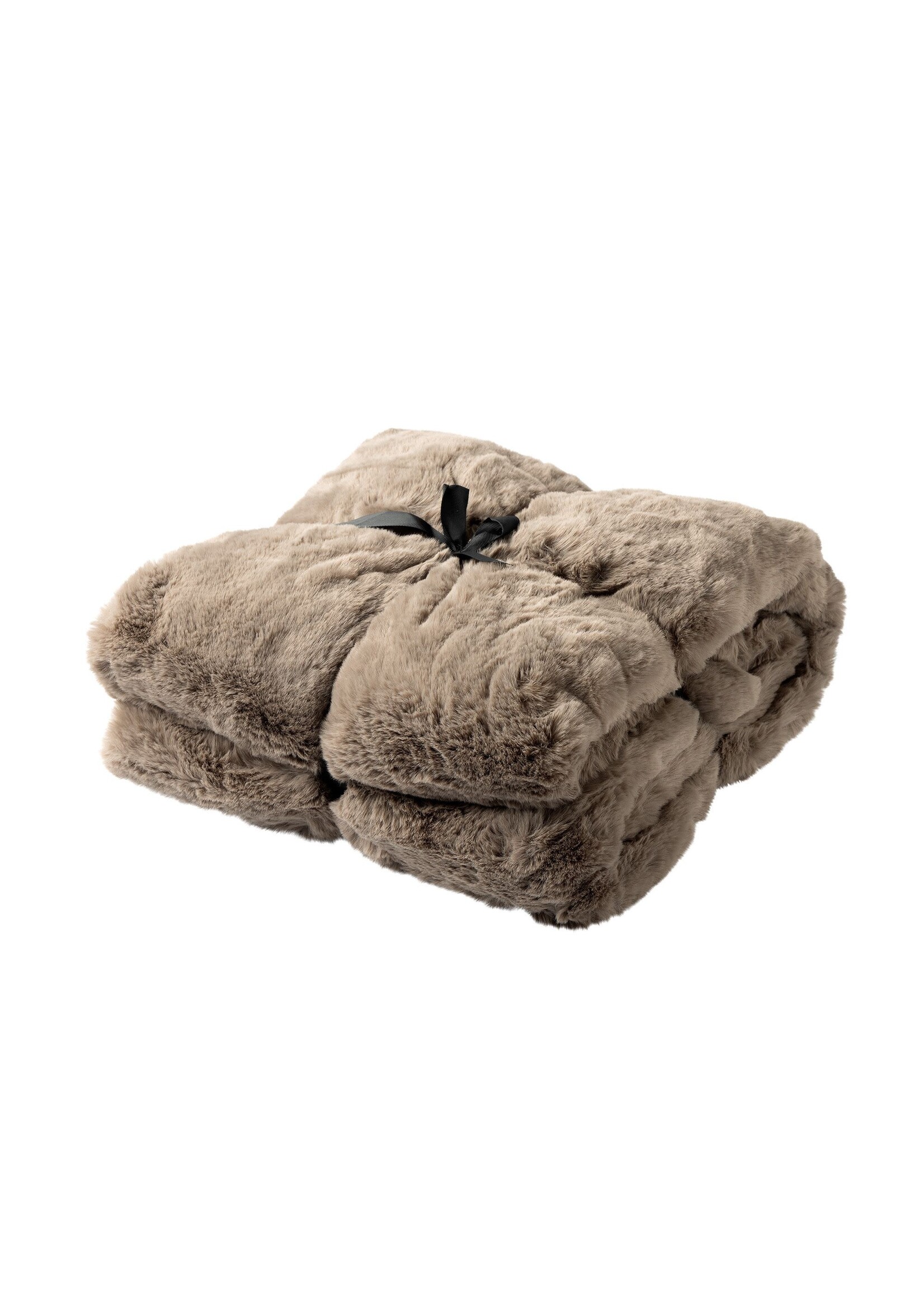 Bivouac Plaid Fourrure Driftwood Taupe 140*180