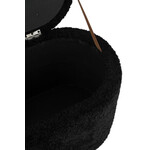 Pouf Rangement Teddy Noir