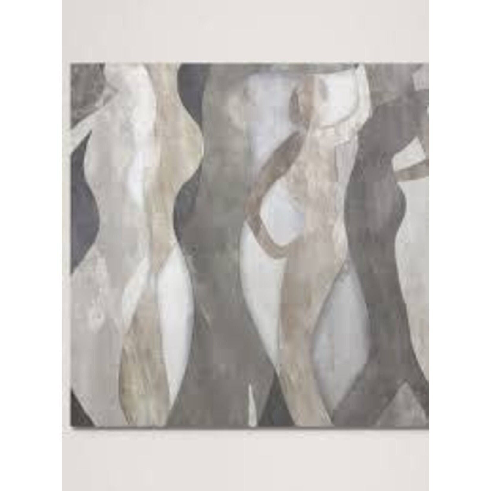 ZBH Cadre Canvas Shades of Eden 90*90 cm