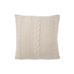 Coussin Twist Poly Beige 45*45