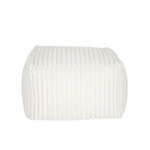 Pouf Corduroy Blanc 85*85*53