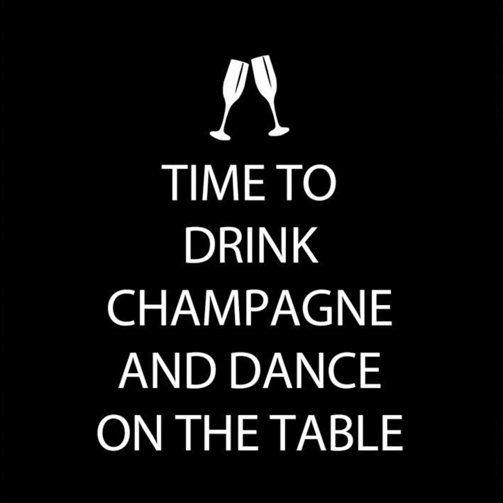 Serviettes en Papier Drink Champagne 25*25