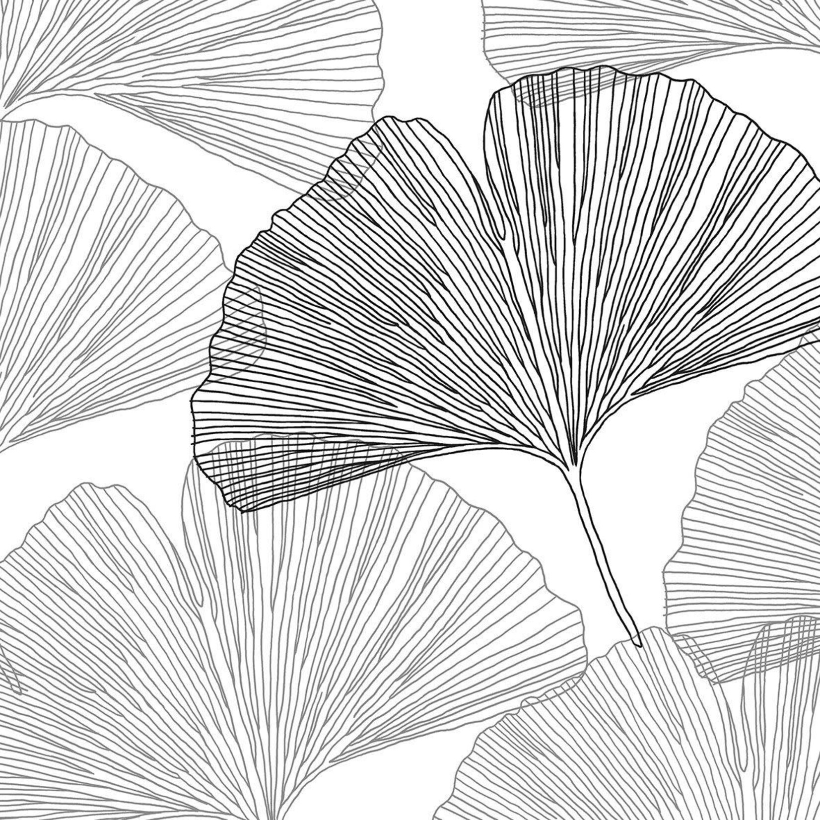 Serviettes en Papier Gingko Leaves 33*33