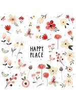 Serviettes en Papier Happy Place 33*33