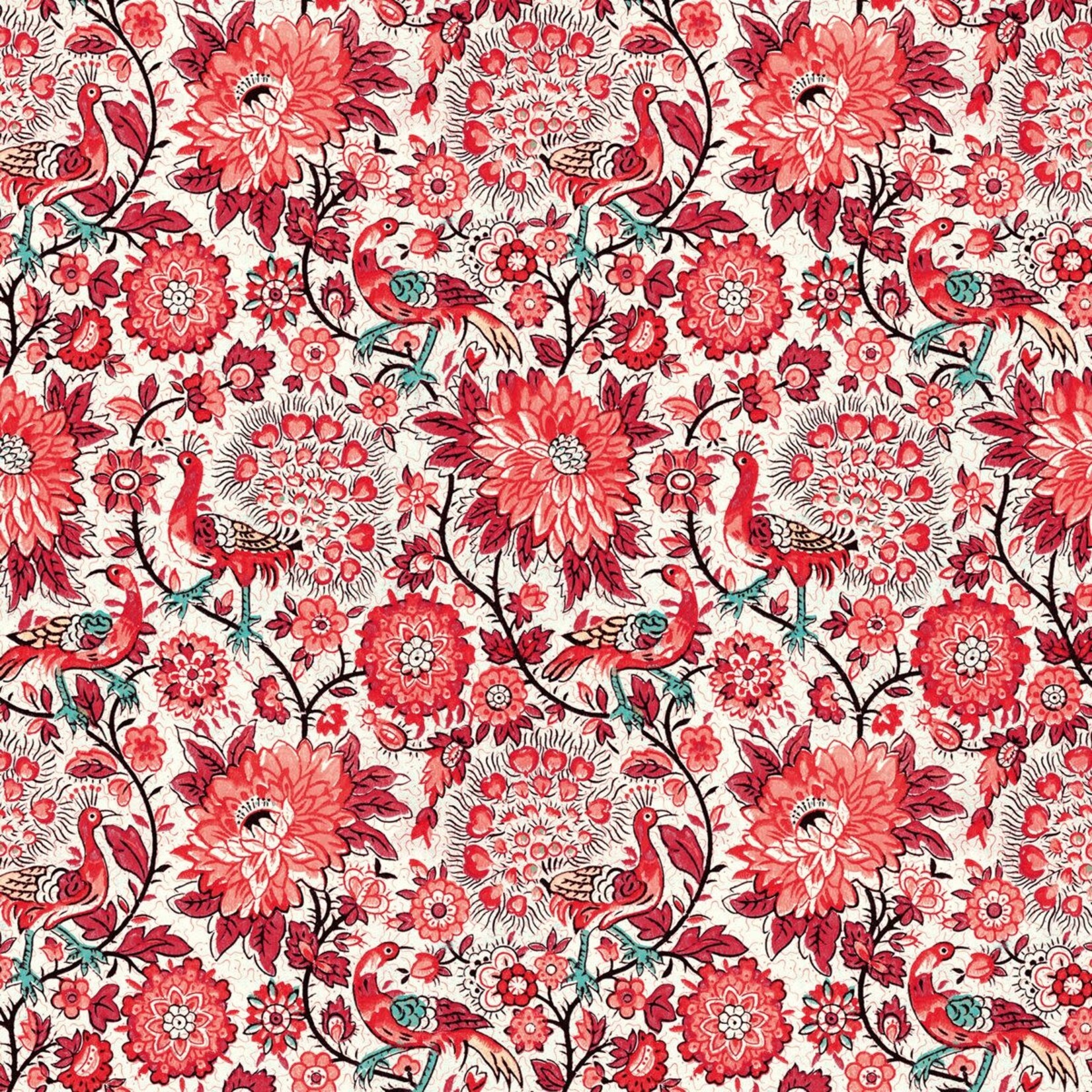 Serviettes en Papier Pavone Rosso 33*33