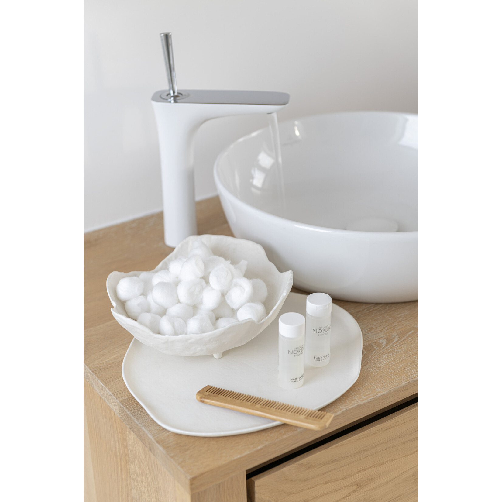 Plateau Aluminium Blanc 29,5*26 cm