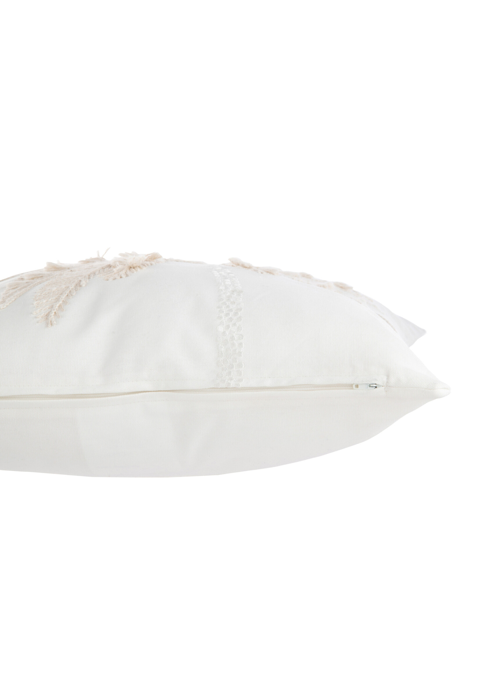 Coussin Palmier Blanc Beige 45*45 cm