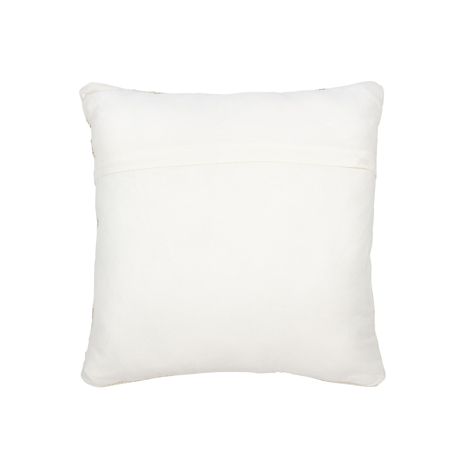 Coussin Ethnique Blanc et Beige 60*60