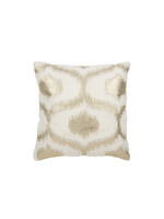 Coussin blanc et Or