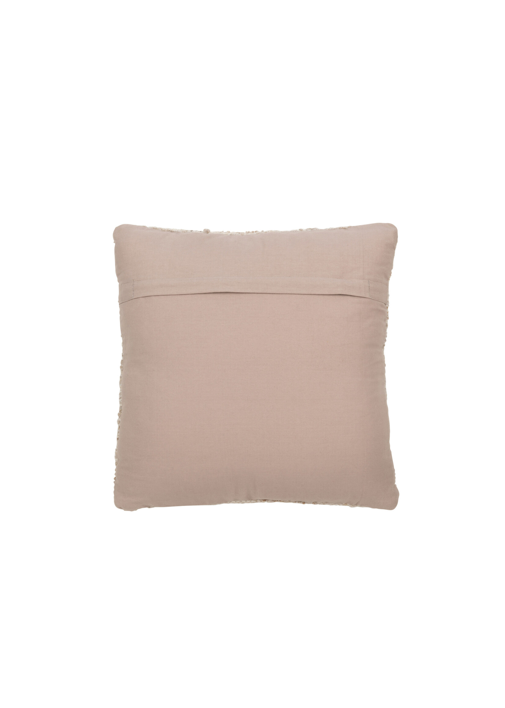 Coussin Tissé Beige 45*45 cm