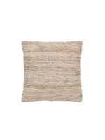 Coussin Tissé Beige