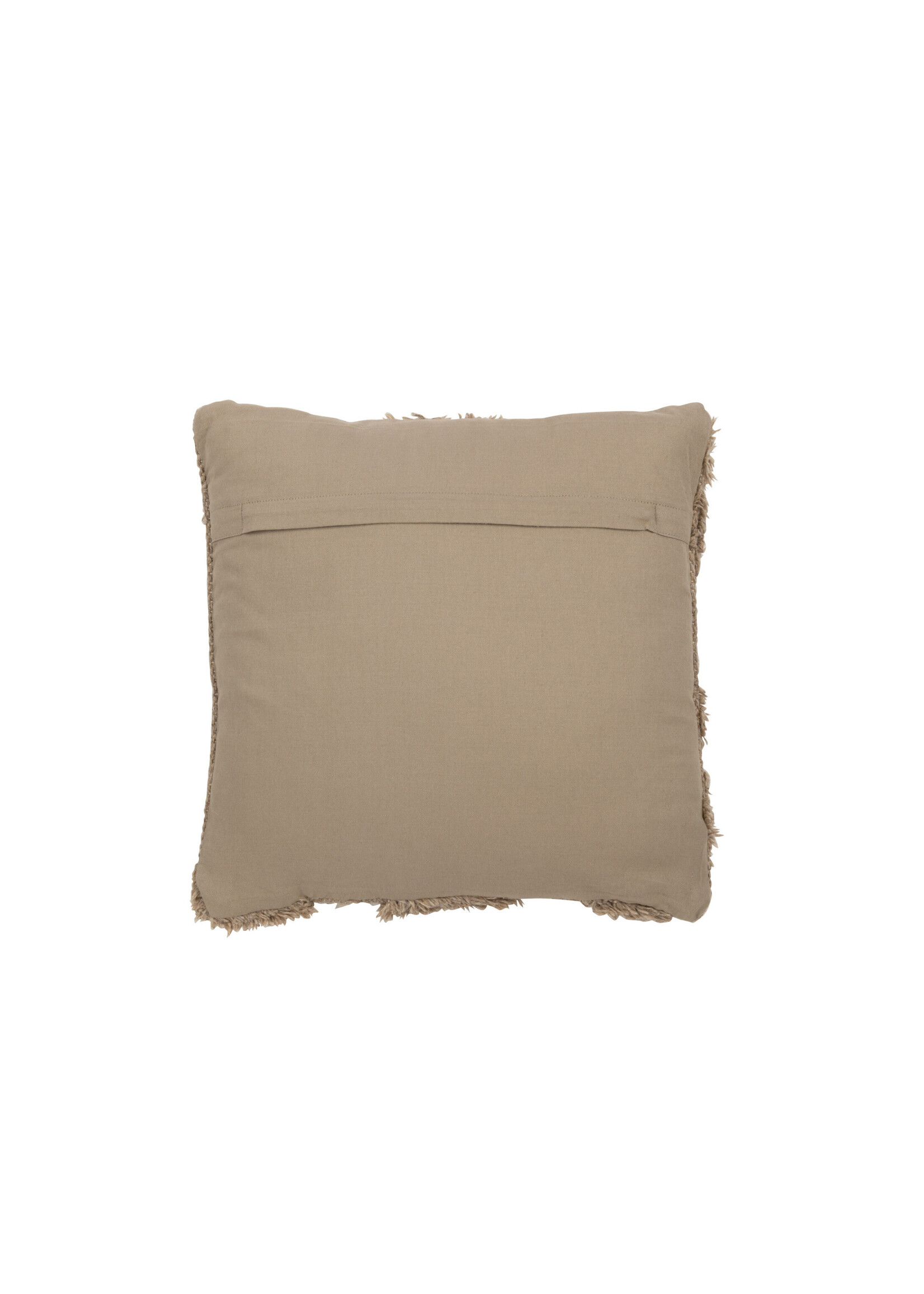 Coussin Tufté Courbes Beige 45*45 cm