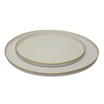 Plateau Slim Ivoire 45 cm