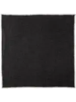 Haomy Serviette de Table Venise Noir