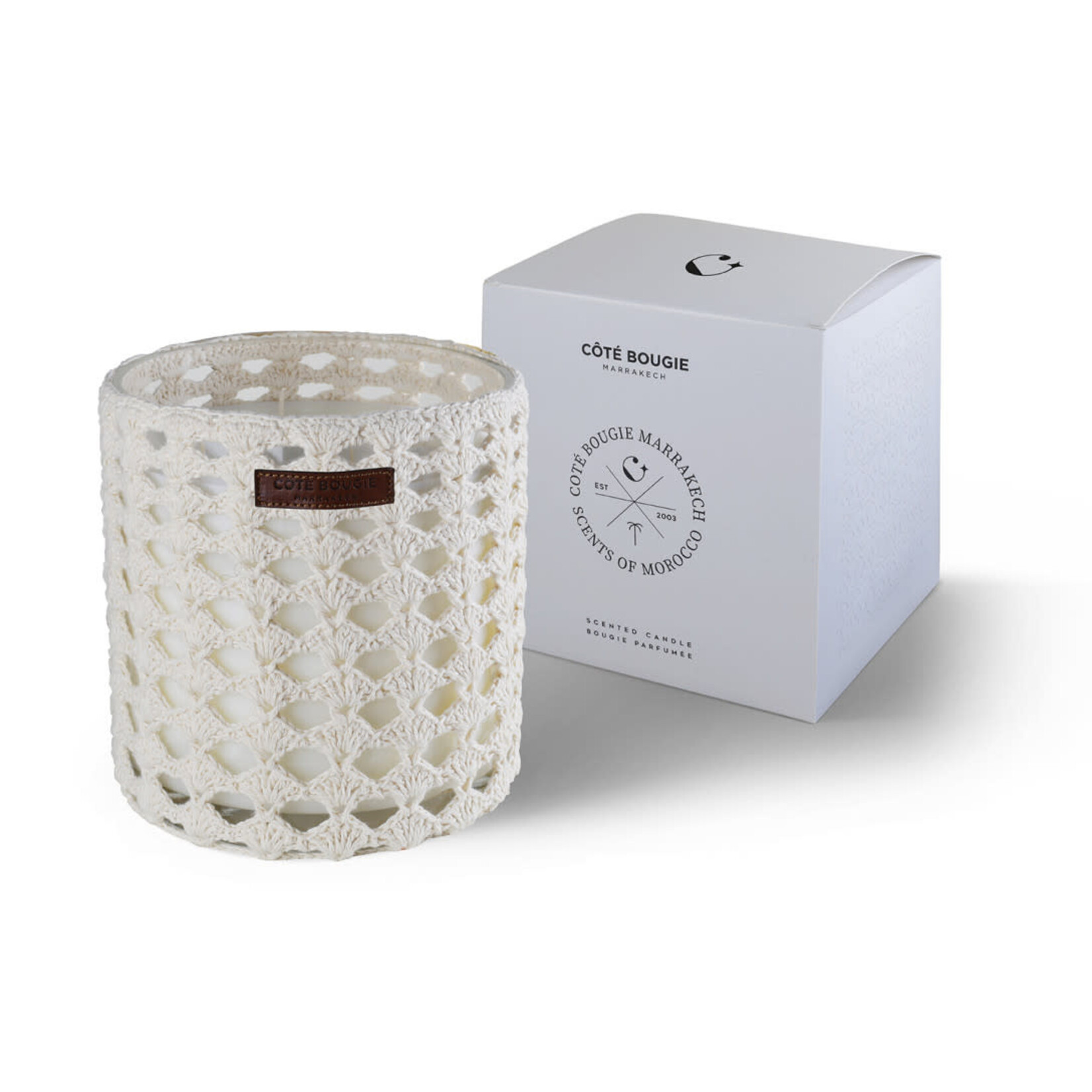 Côté Bougie Bougie Macramé Parfum Figuier