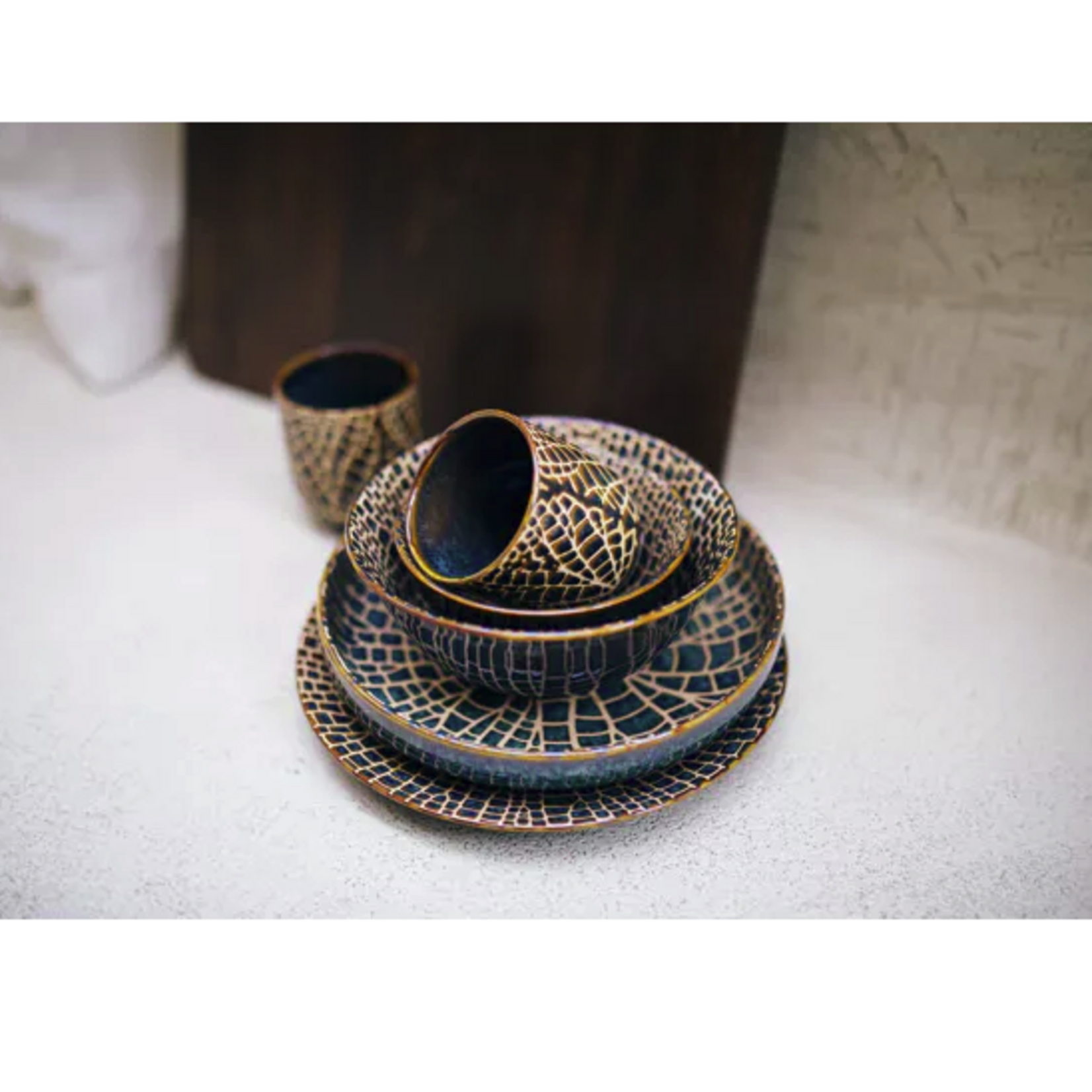 Pomax Lotus Assiette Blate 20,3 cm