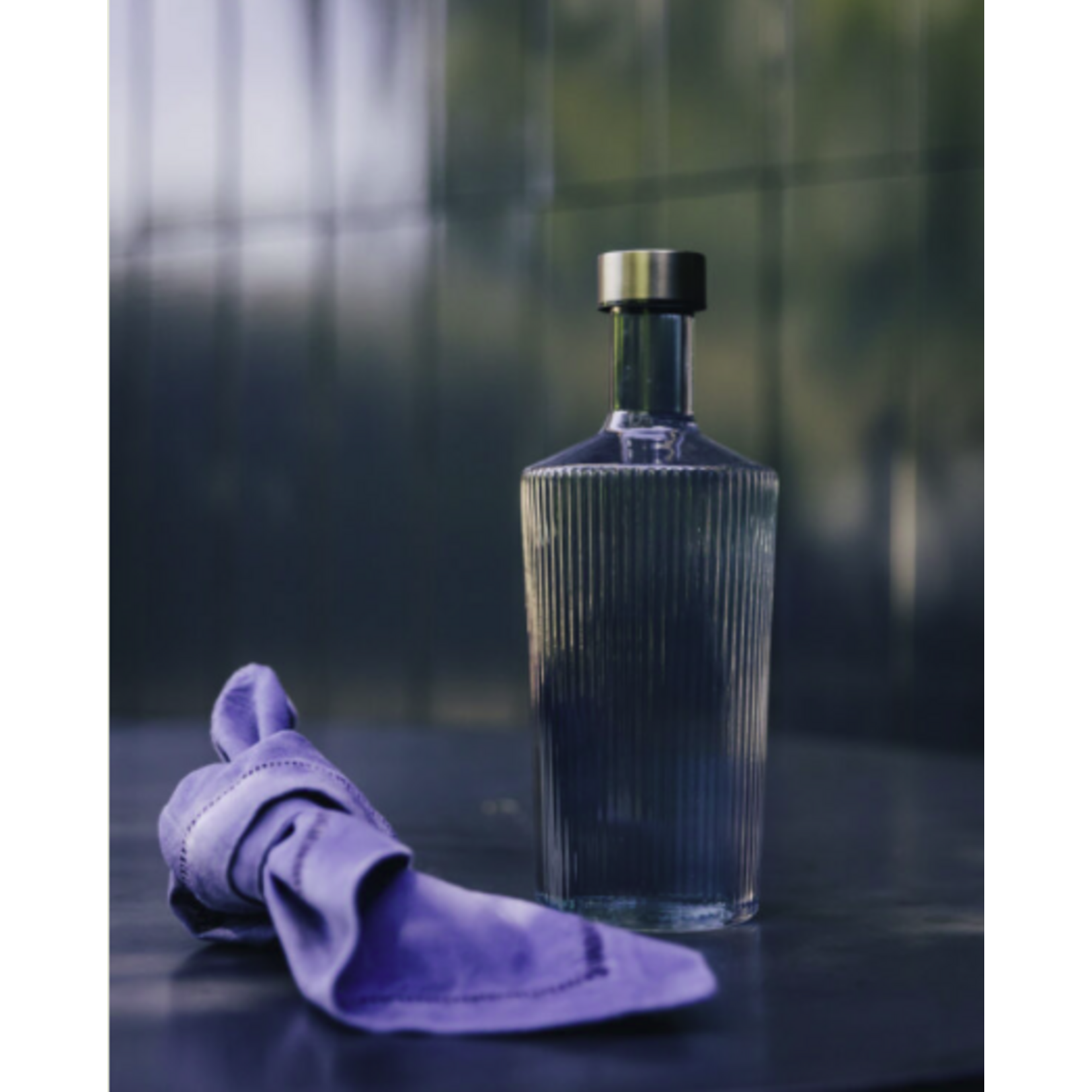 Paveau Bouteille Striée Verre Paveau Twilight