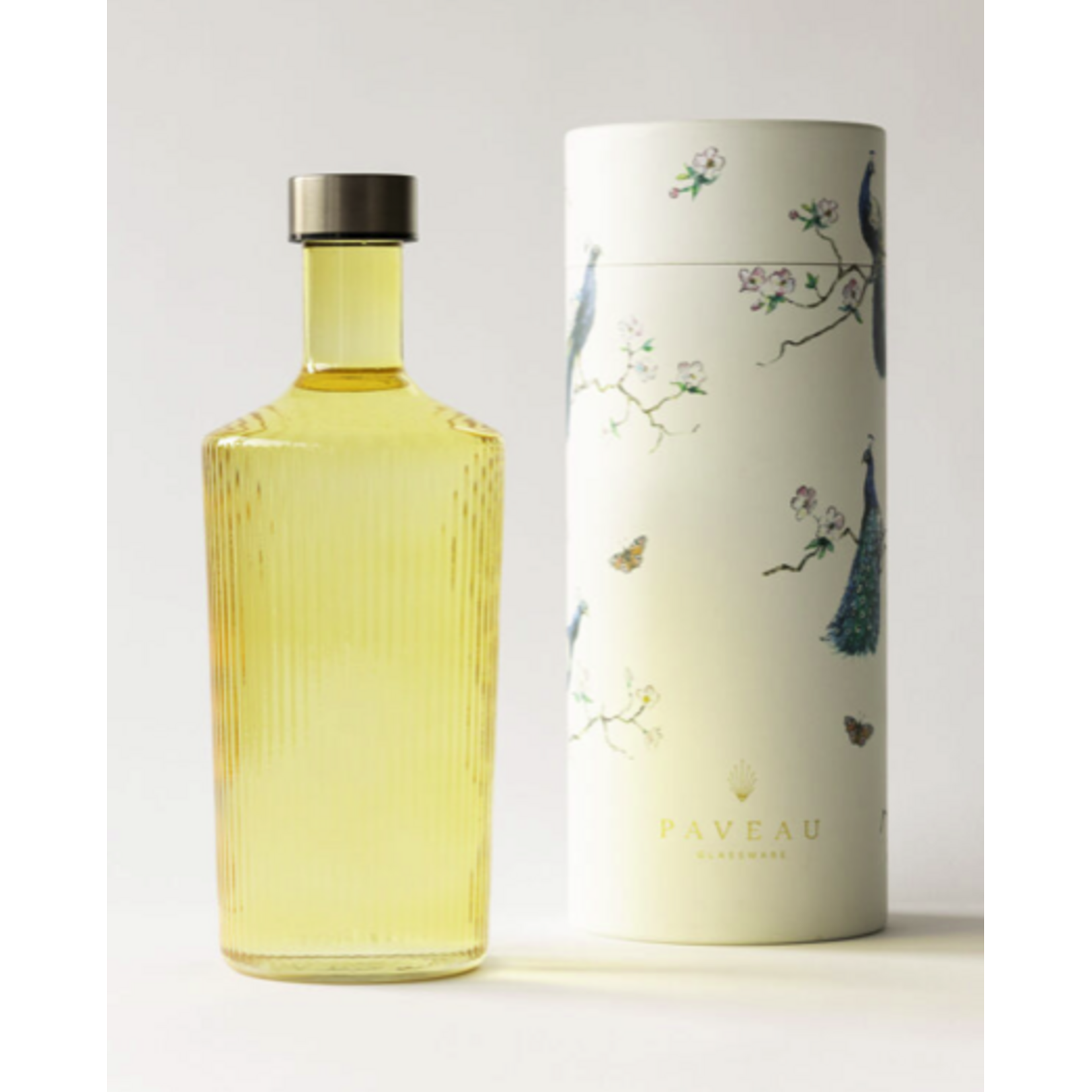 Paveau Bouteille Striée Verre Paveau Cable