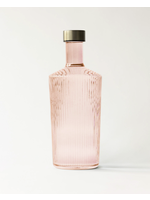 Paveau Bouteille Striée Verre Paveau Pink