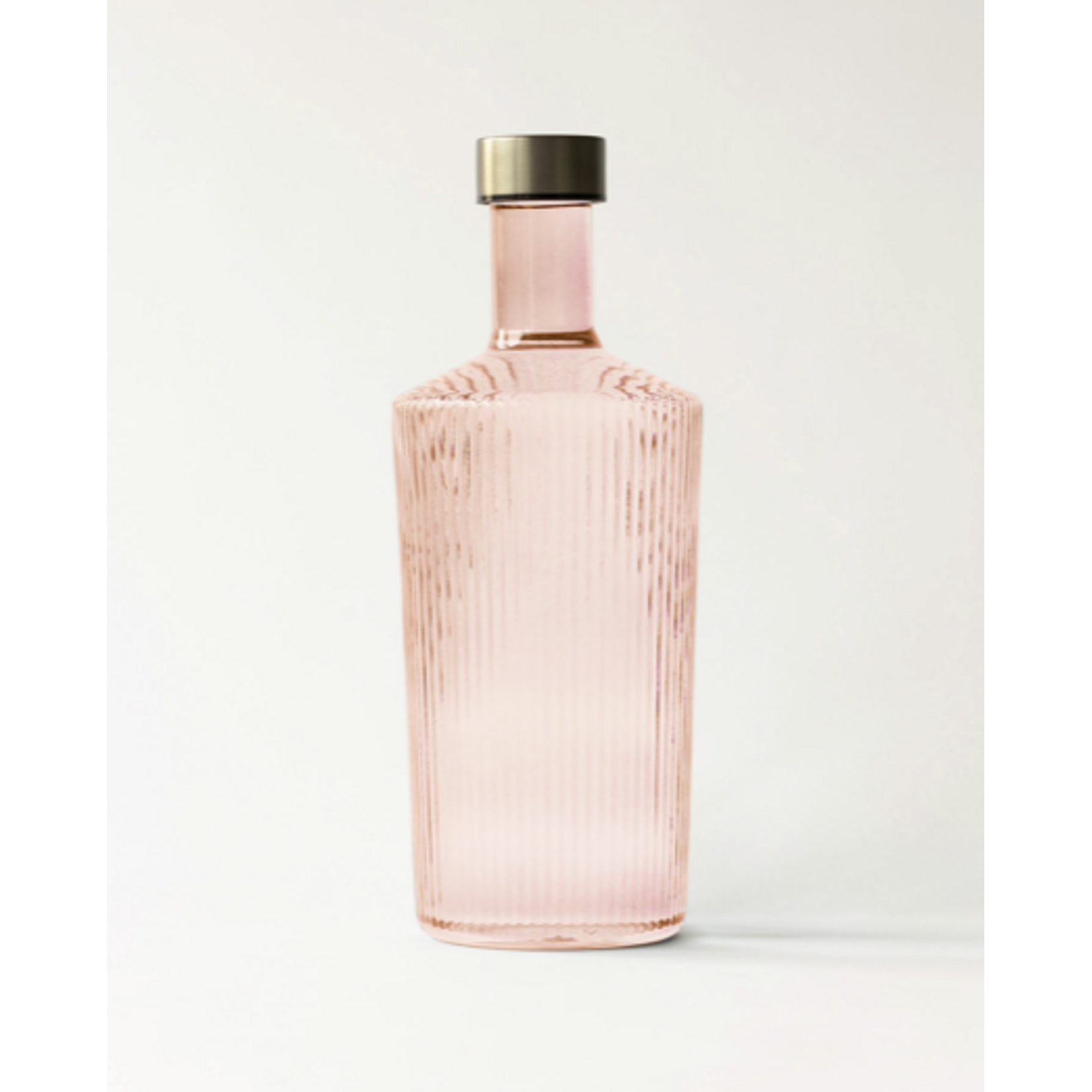 Paveau Bouteille Striée Verre Paveau Pink