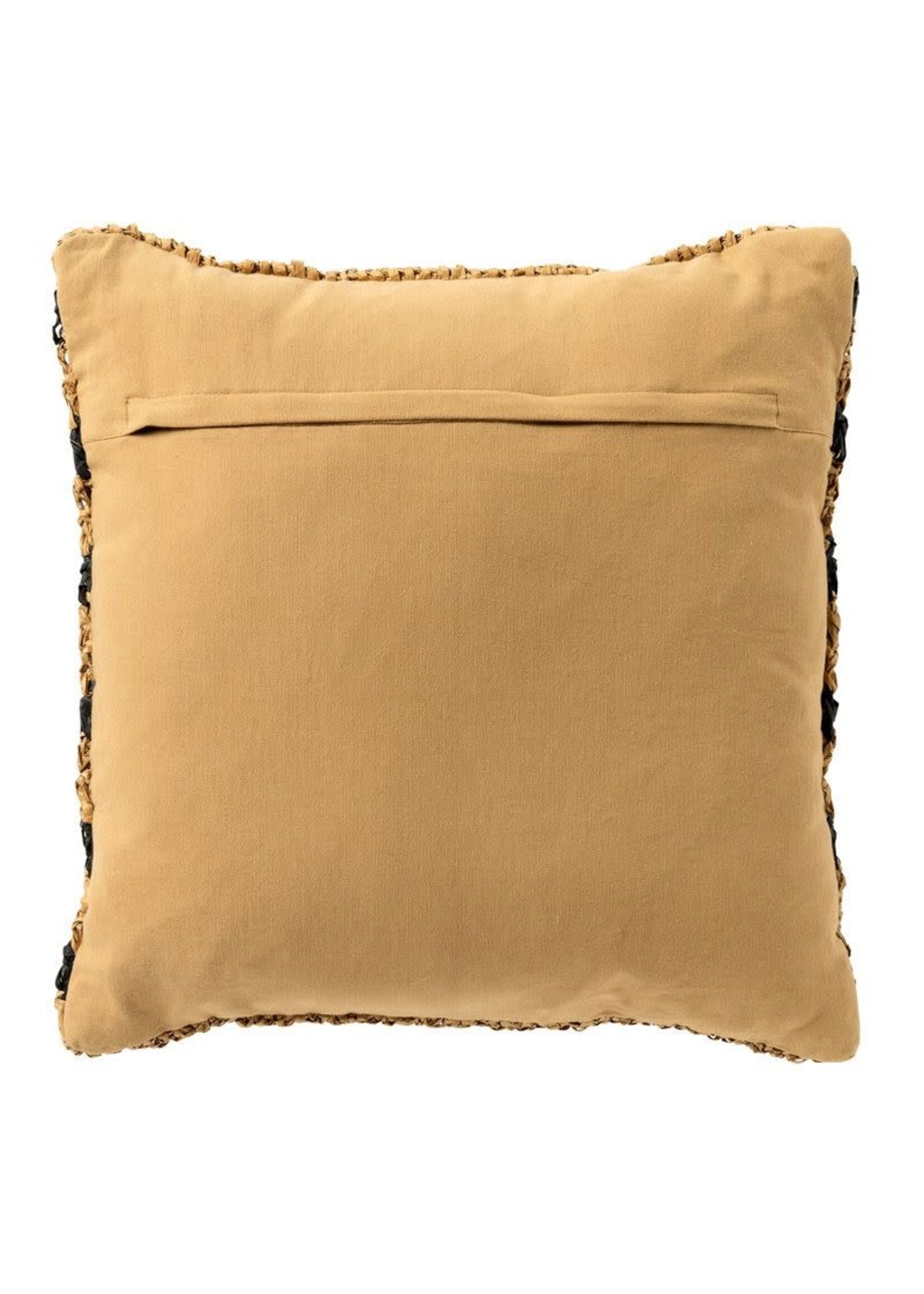 Bivouac Coussin Raphia Rayé 45*45