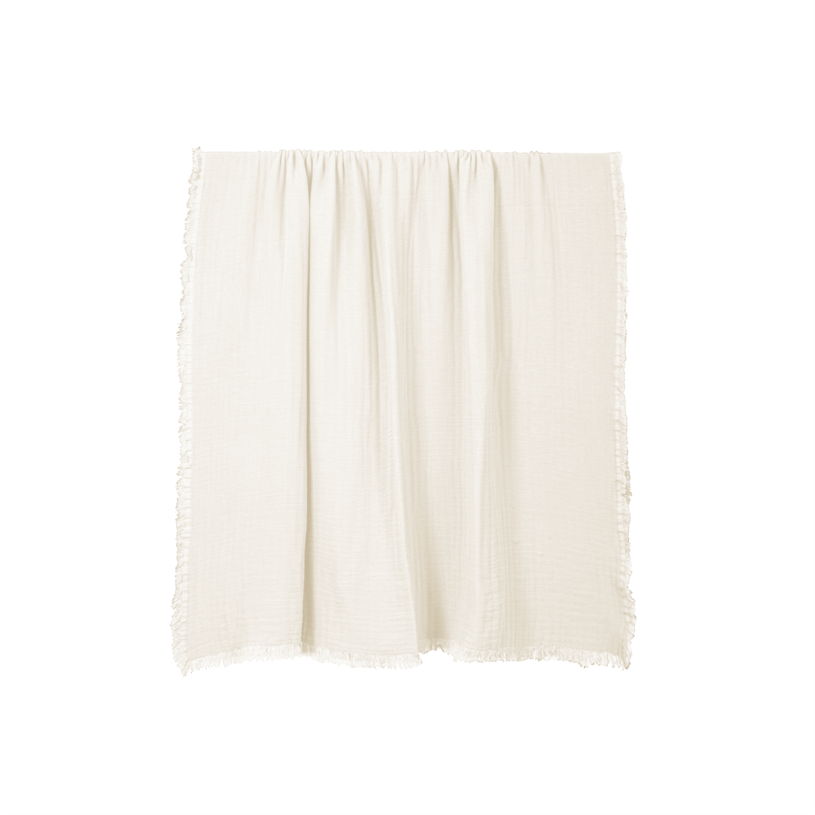 Haomy Plaid Couvre Lit Vanly Ivoire 180*240