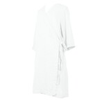 Haomy Cache-Coeur Peignoir Dili L/XL Blanc