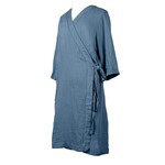 Haomy Cache-Coeur Peignoir Dili L/XL Bleu Stone