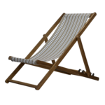 Haomy Housse pour Chilienne Deauville Lin