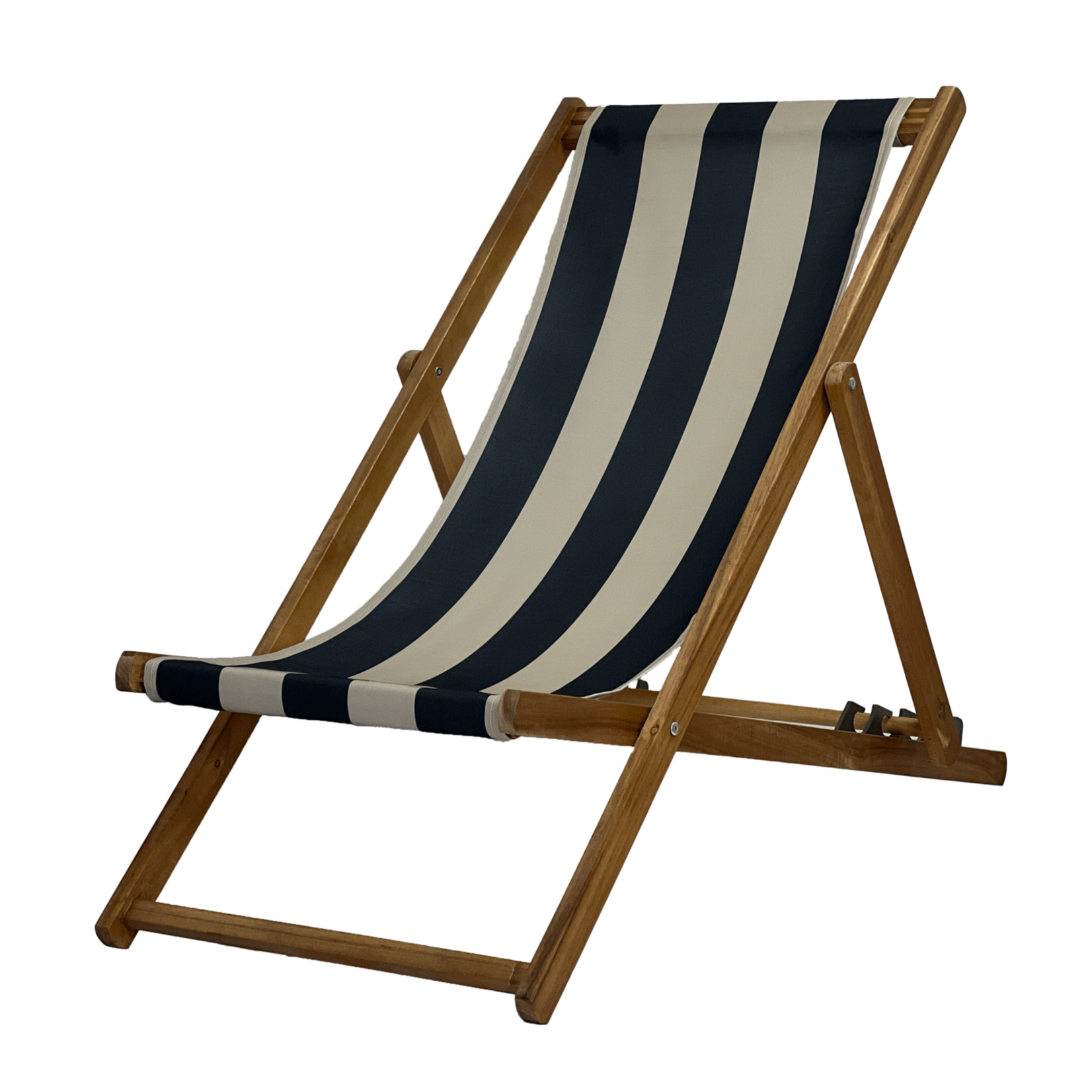 Haomy Housse pour Chilienne Biarritz Noir et Lin 43*144