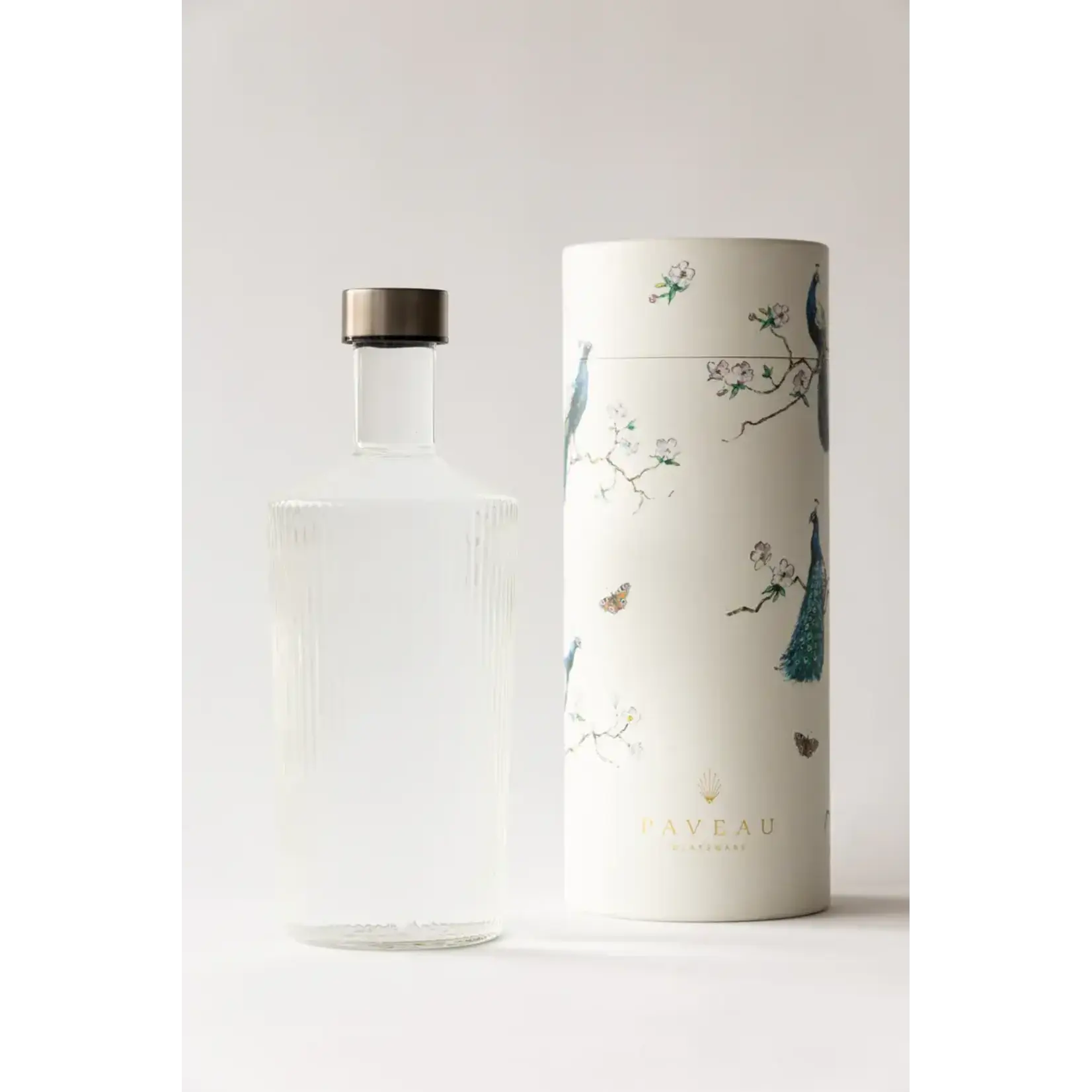 Paveau Bouteille Striée Verre Paveau White Haven