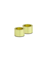 Uyuni Light Candle Holder Doré Mat Set de 2 pièces