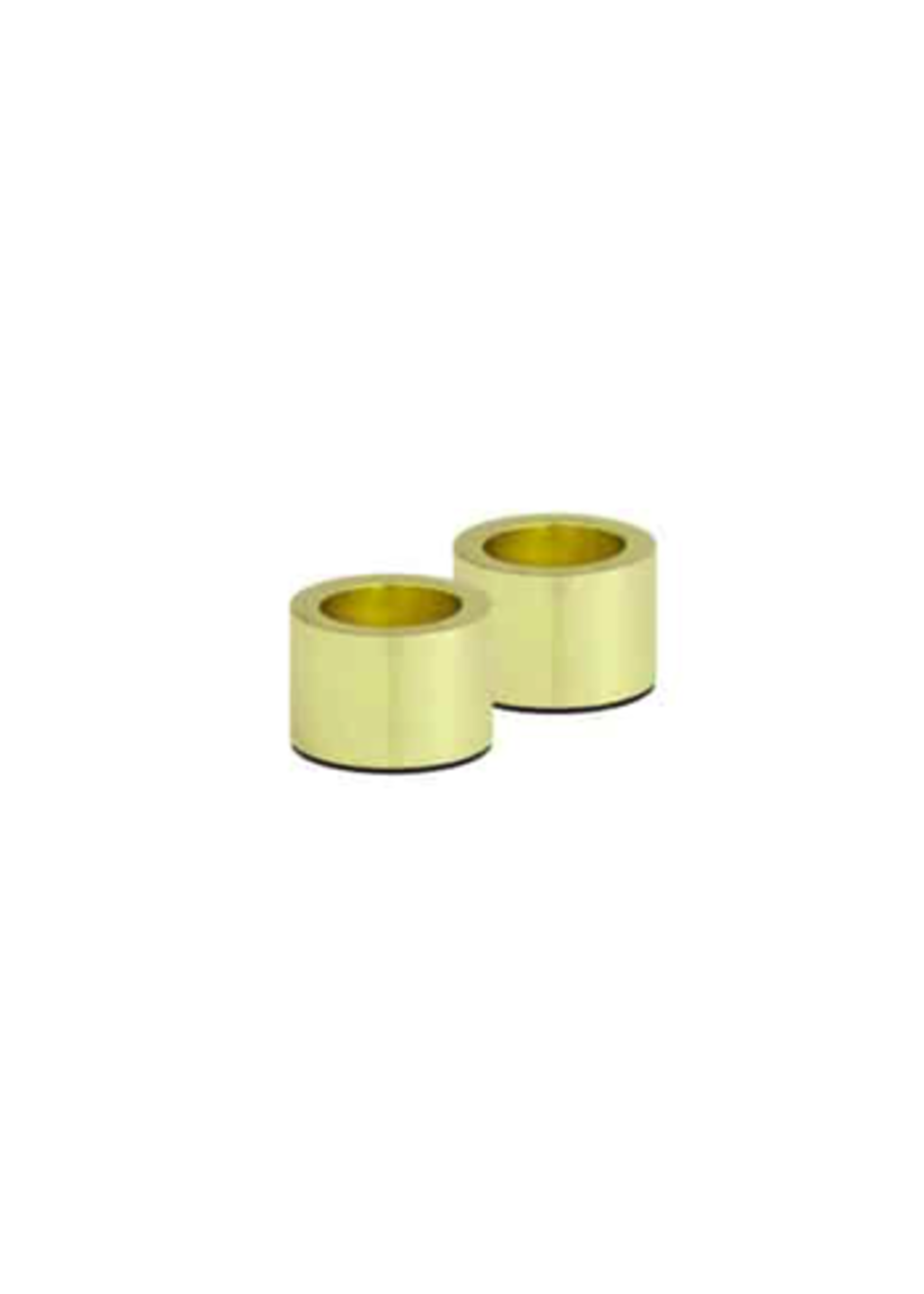Uyuni Light Candle Holder Doré Mat Set de 2 pièces