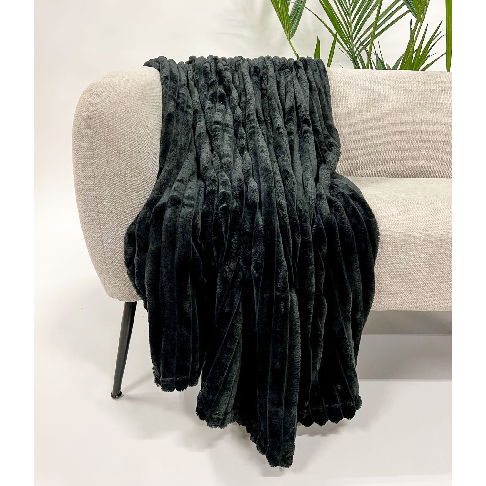 Bivouac Plaid Ricky Raven Black 150*200