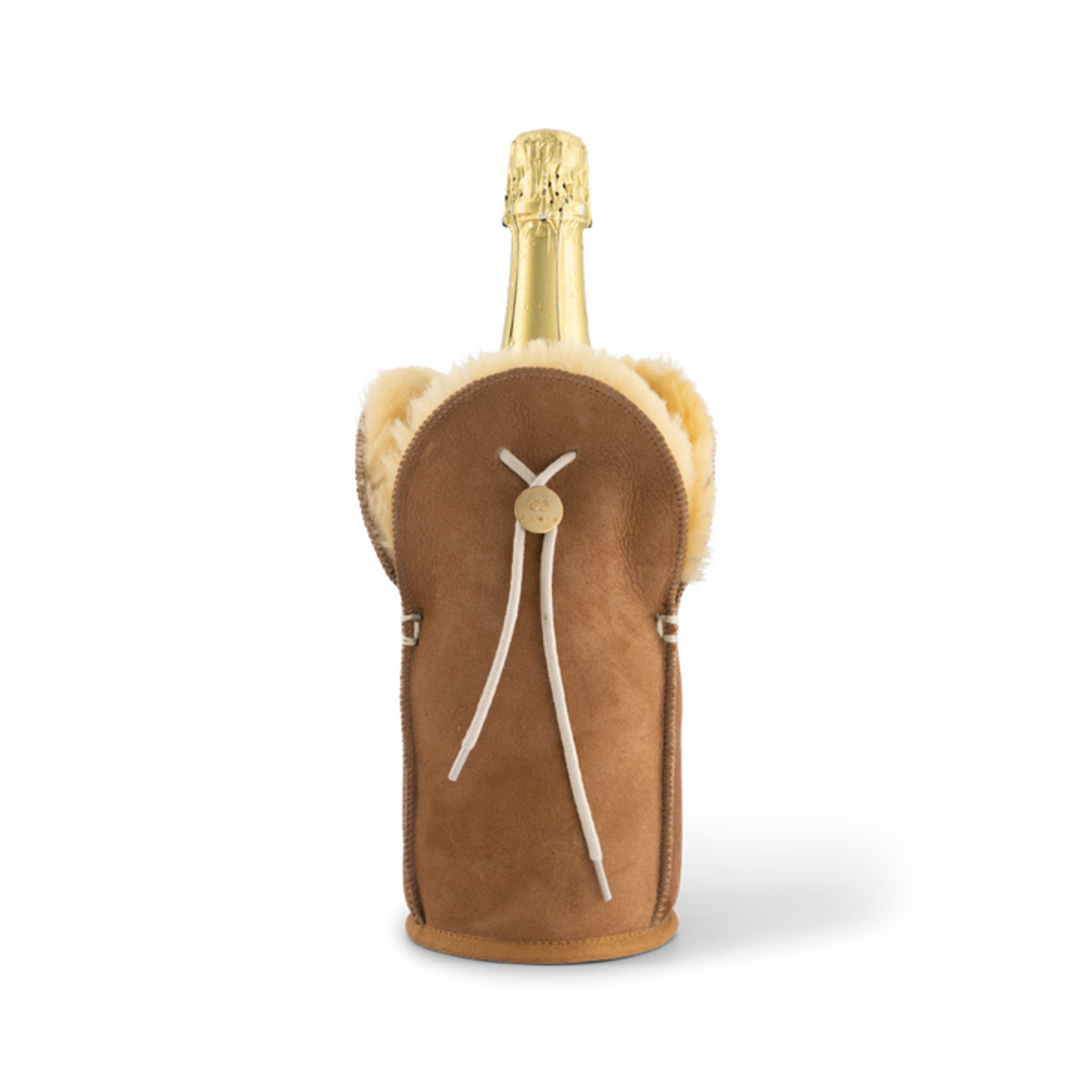 Kywie Champagne Camel Suede