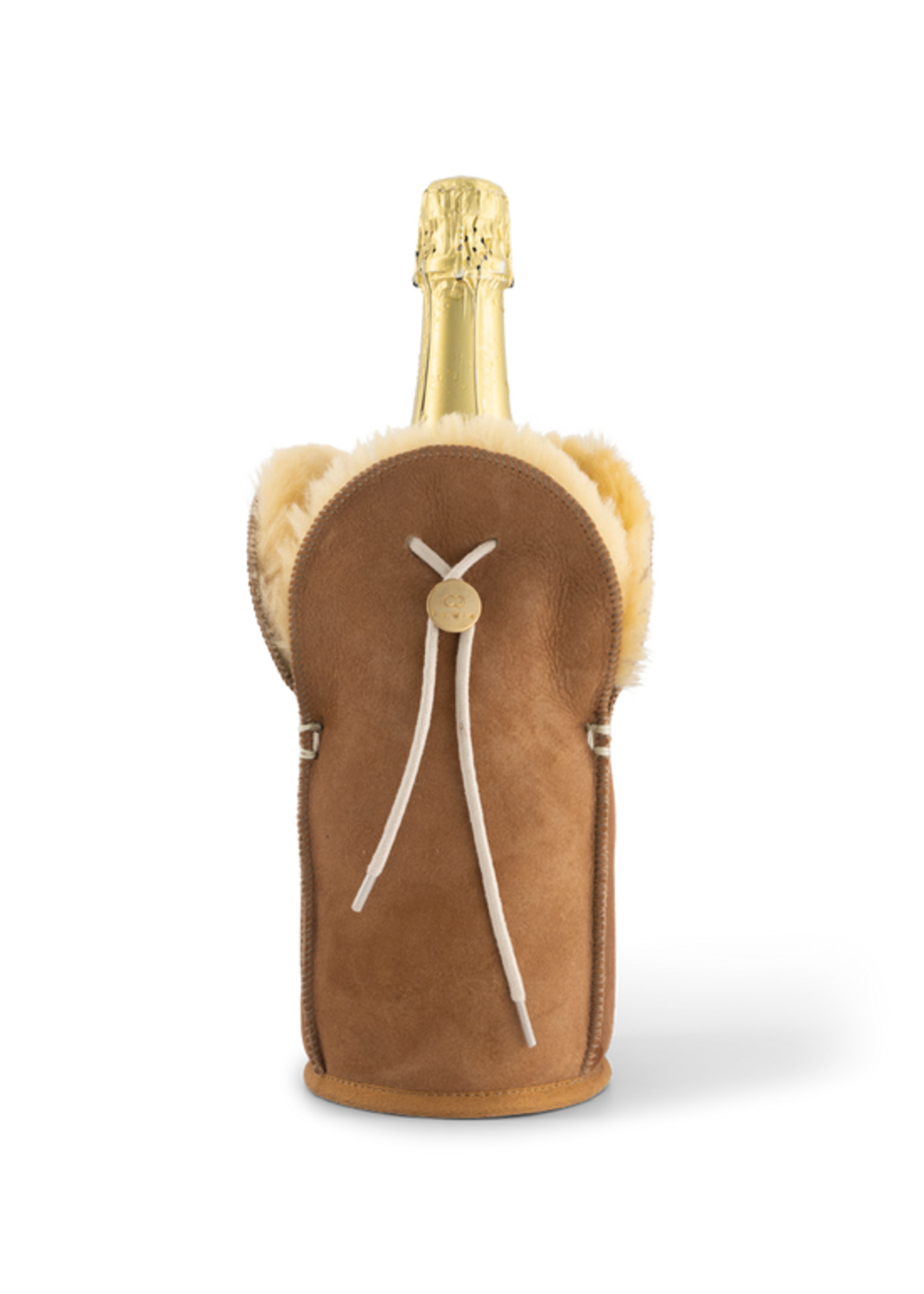 Kywie Champagne Camel Suede