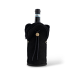 Kywie Champagne Black Suede