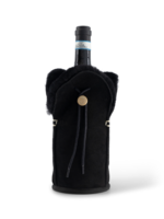 Kywie Champagne Black Suede