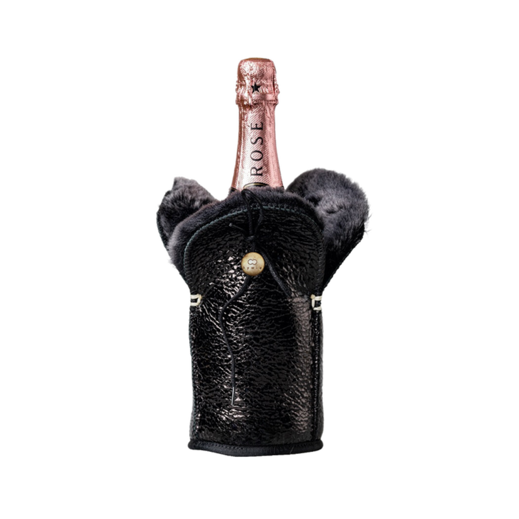 Kywie Champagne Black Sparkle