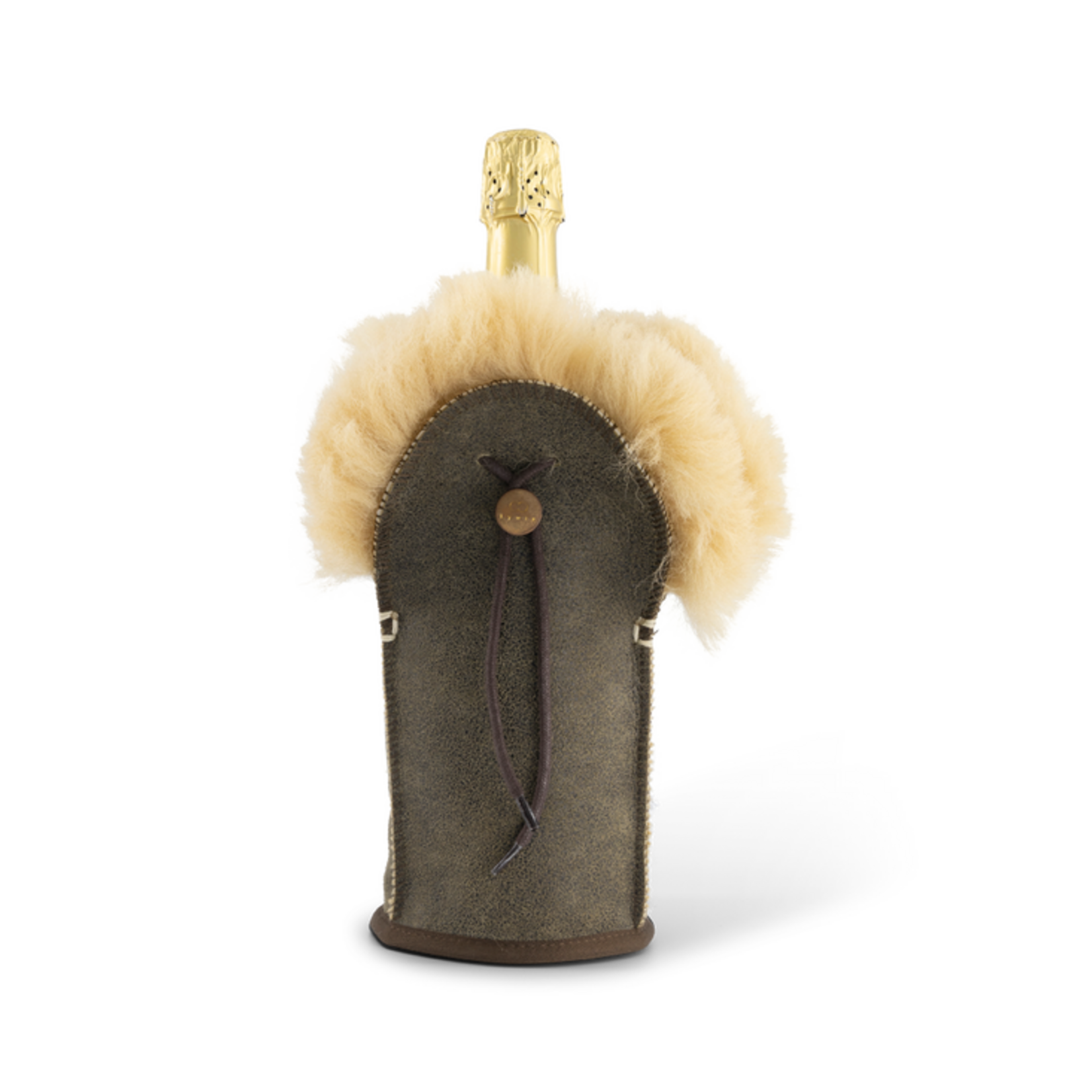 Kywie Champagne Vintage Brown Fluffy