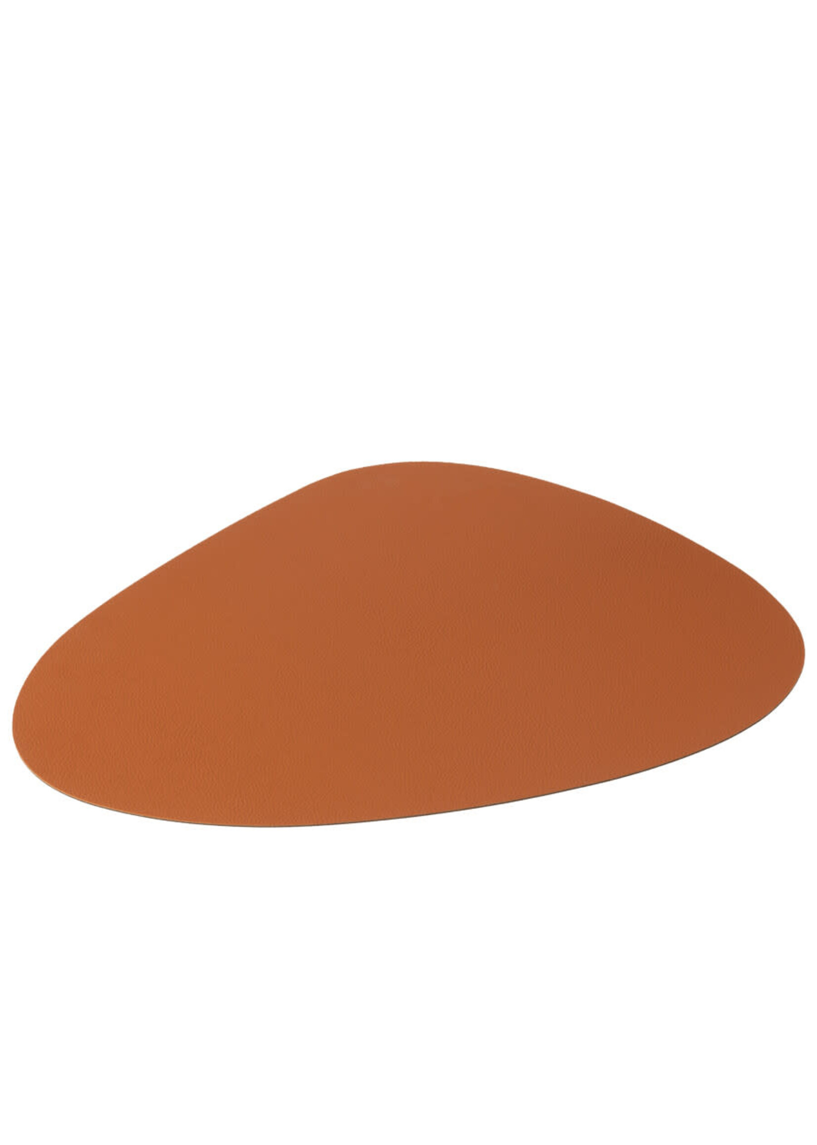 Set de Table Organique PVC Noir et Cognac