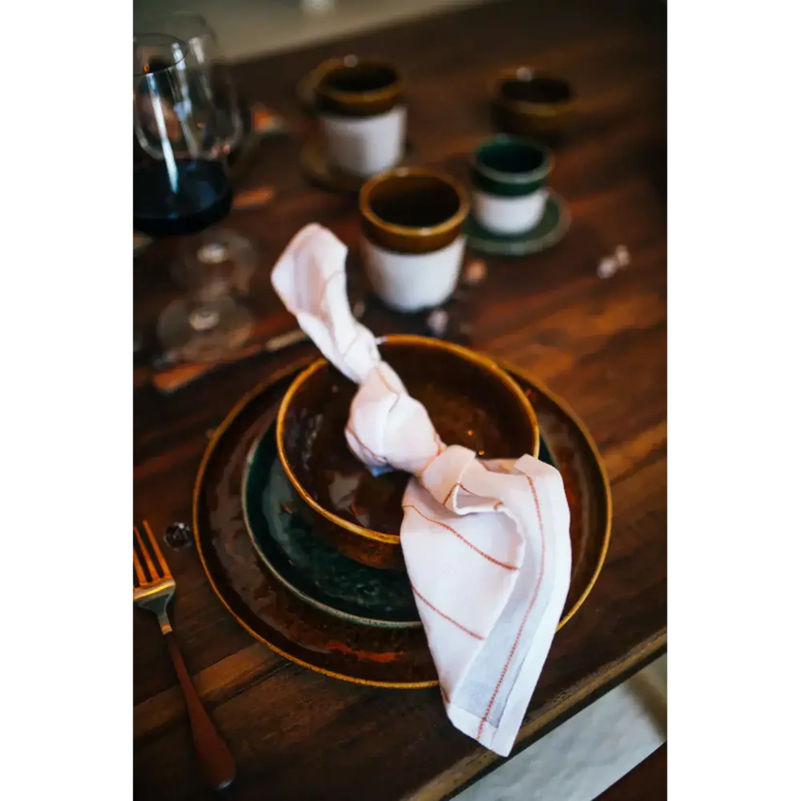 Pomax Spiro Brun Bol à Soupe 16 cm