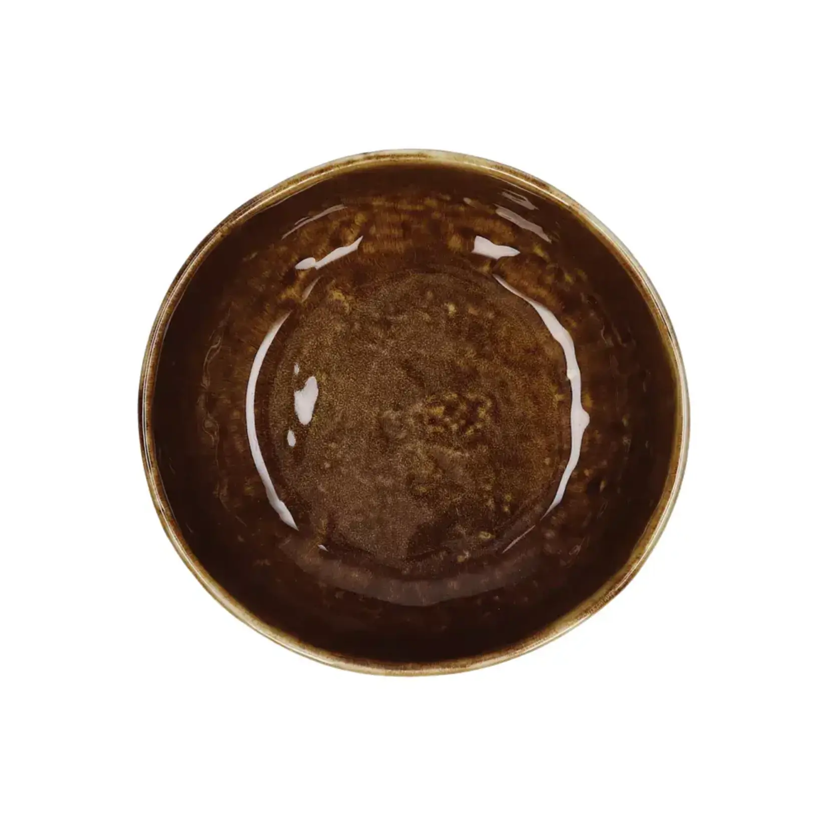 Pomax Spiro Brun Bol à Soupe 16 cm