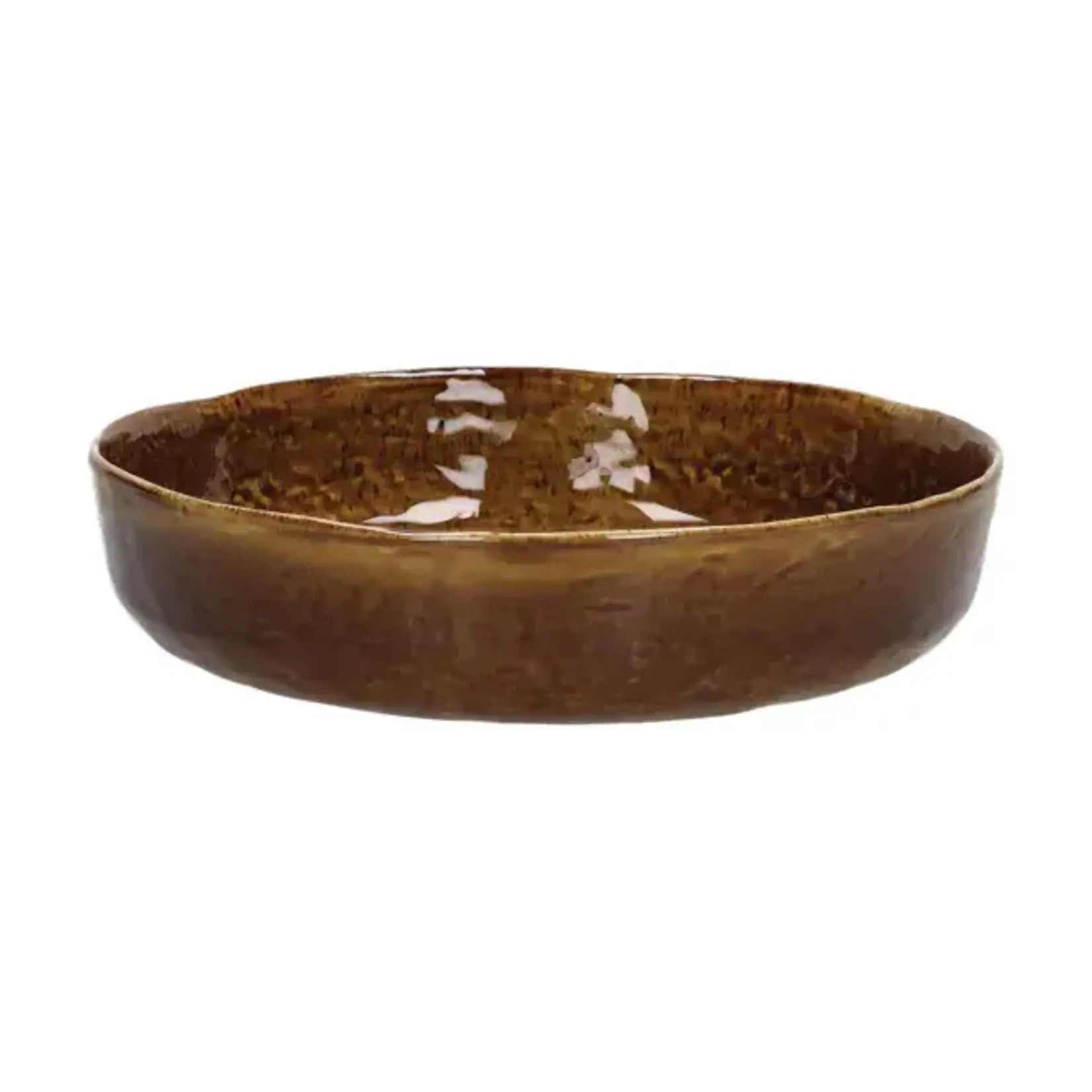 Pomax Spiro Brun Bol à Pâtes 24 cm