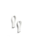 Zone Loop White Porte Serviette 2 Pièces Aimanté