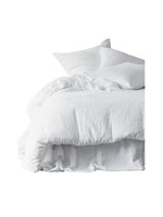 Haomy Drap Housse Dili Blanc 180*200