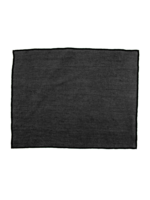 Haomy Set de Table Borgo Enduit Noir