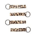 Porte clef Cuir Léopard