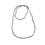 Scarlet et Lucien Sautoir Brigitte Elastique Hématites Argent